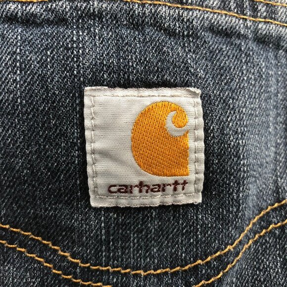 Carhartt Mens Workwear Jeans Size 38x30 Relaxed Fit Blue Denim Casual 101493-968 - Picture 12 of 14